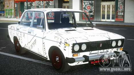 VAZ 2106 Anewles S5 para GTA 4