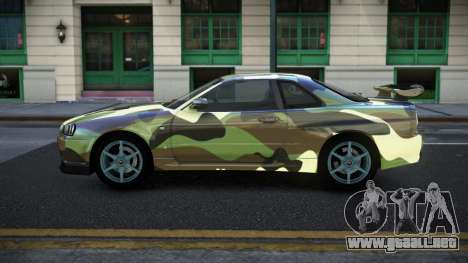 Nissan Skyline R34 Jashra S11 para GTA 4