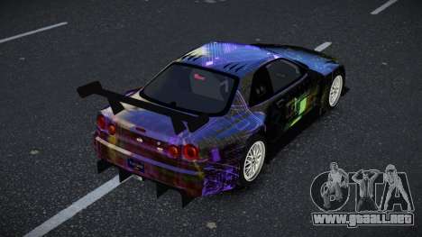 Nissan Skyline R34 Japhli S3 para GTA 4