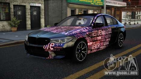 BMW M5 Tinis S6 para GTA 4
