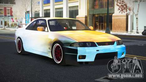 Nissan Skyline R33 Chriley S10 para GTA 4
