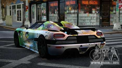 Koenigsegg Agera Brija S8 para GTA 4