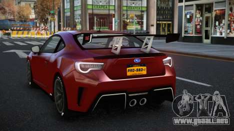 Subaru BRZ Kocohica para GTA 4