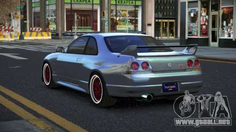 Nissan Skyline R33 Chriley para GTA 4