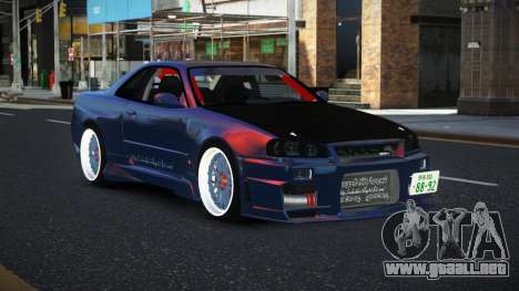 Nissan Skyline R34 Sotperofi para GTA 4