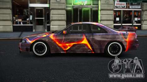 Nissan Skyline R33 Fersa S12 para GTA 4