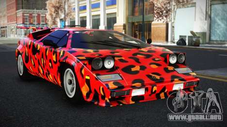 Lamborghini Countach Zamew S5 para GTA 4