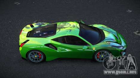 Ferrari 488 Lesic S4 para GTA 4
