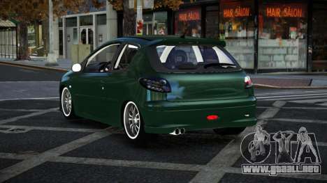 Peugeot 206 Wobaneni para GTA 4