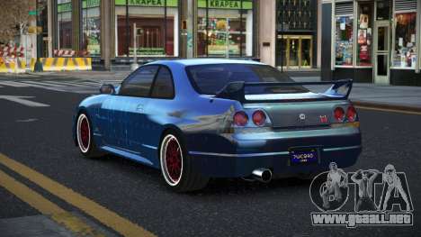 Nissan Skyline R33 Chriley S4 para GTA 4