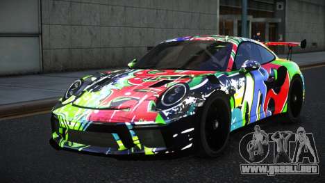 Porsche 911 GT Elnac S10 para GTA 4