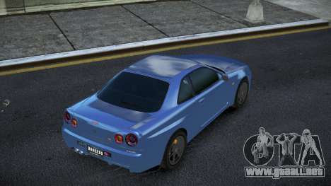 Nissan Skyline R34 Canxamuhu para GTA 4