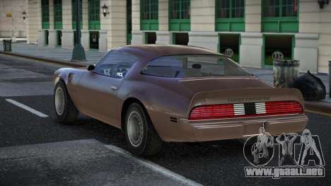 Pontiac Trans AM Seanel para GTA 4