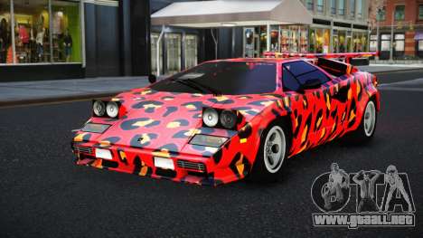 Lamborghini Countach Zamew S5 para GTA 4