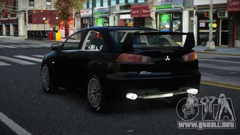 Mitsubishi Lancer Evolution X Zitugitop para GTA 4