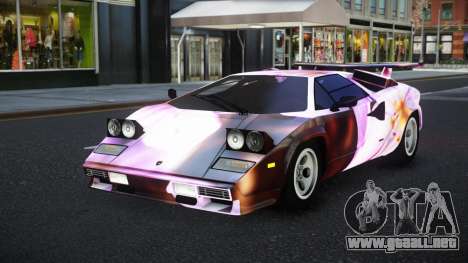Lamborghini Countach Zamew S9 para GTA 4