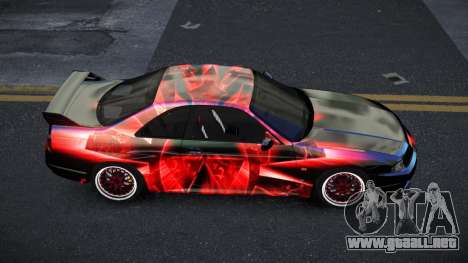 Nissan Skyline R33 Chriley S6 para GTA 4