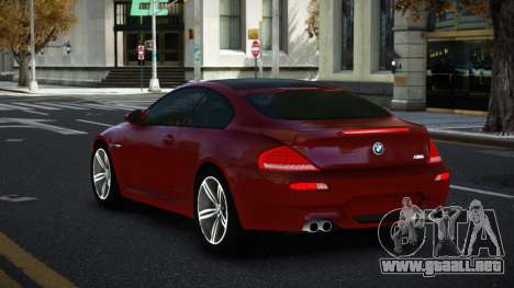 BMW M6 Golweyug para GTA 4