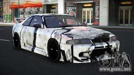 Nissan Skyline R33 GT-R Baslly S8 para GTA 4