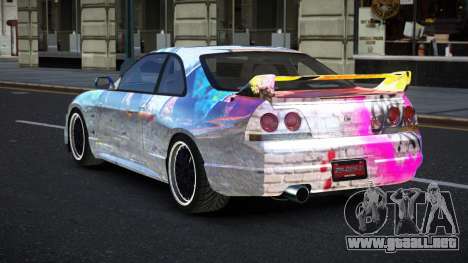 Nissan Skyline R33 Fersa S14 para GTA 4