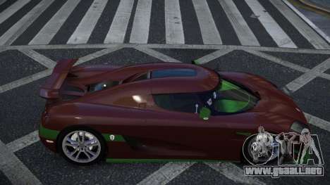 Koenigsegg CCXR Mapufoli para GTA 4