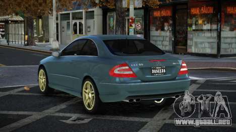 Mercedes-Benz CLK55 AMG Neweconiv para GTA 4