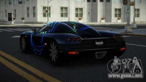 Koenigsegg CCX Cokyli S10 para GTA 4