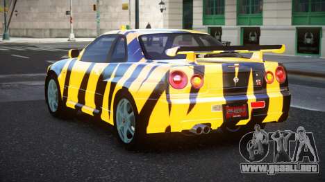Nissan Skyline R34 Jashra S14 para GTA 4