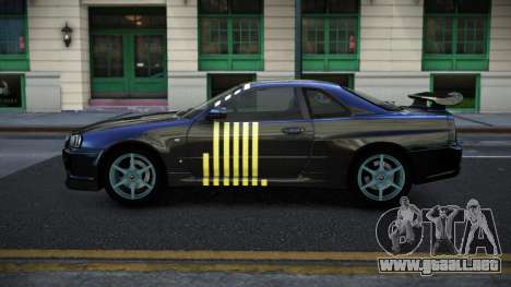 Nissan Skyline R34 Jashra S2 para GTA 4