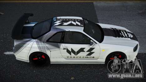 Nissan Skyline R34 Tardu para GTA 4