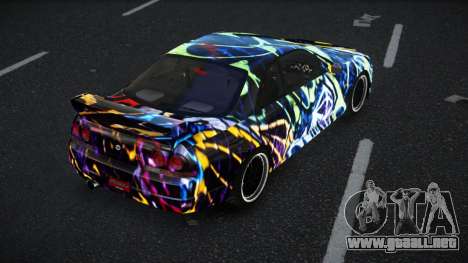 Nissan Skyline R33 Fersa S10 para GTA 4