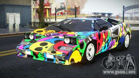 Lamborghini Countach Vintin S4 para GTA 4