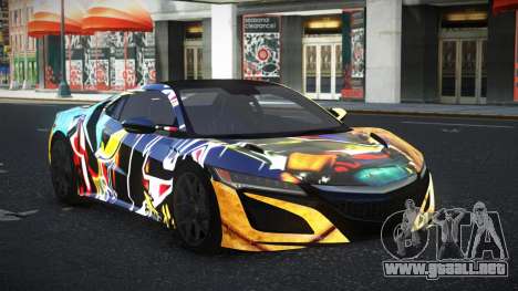 Acura NSX Liaron S2 para GTA 4