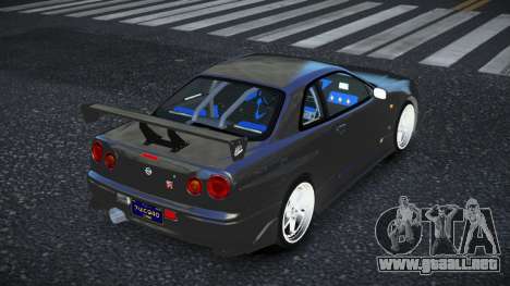 Nissan Skyline R34 Quqetihi para GTA 4
