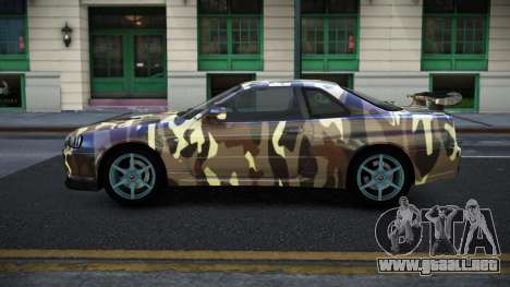 Nissan Skyline R34 Jashra S7 para GTA 4