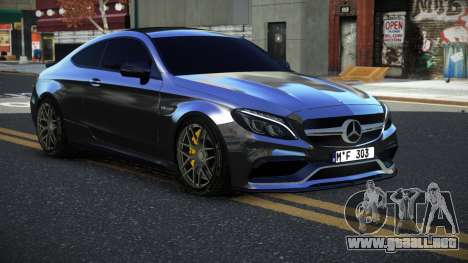 Mercedes-Benz C63S AMG Fibla para GTA 4