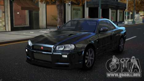 Nissan Skyline R34 Olasin S14 para GTA 4