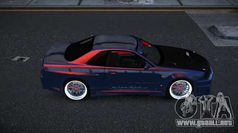 Nissan Skyline R34 Sotperofi para GTA 4