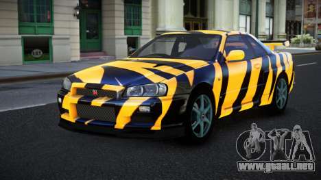 Nissan Skyline R34 Jashra S14 para GTA 4