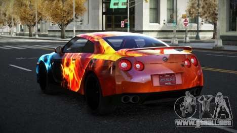Nissan GT-R Sathan S7 para GTA 4