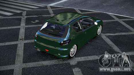 Peugeot 206 Wobaneni para GTA 4