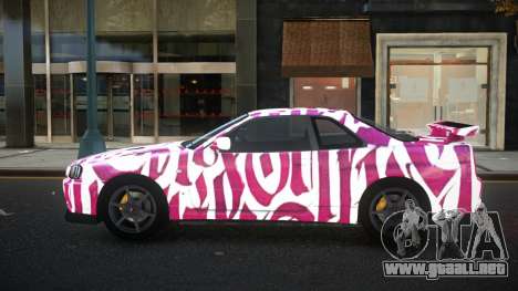 Nissan Skyline R34 Olasin S4 para GTA 4