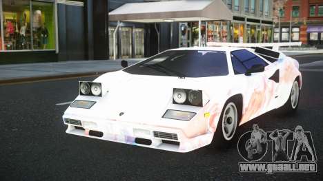 Lamborghini Countach Zamew S2 para GTA 4