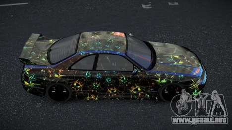 Nissan Skyline R33 GT-R Baslly S11 para GTA 4