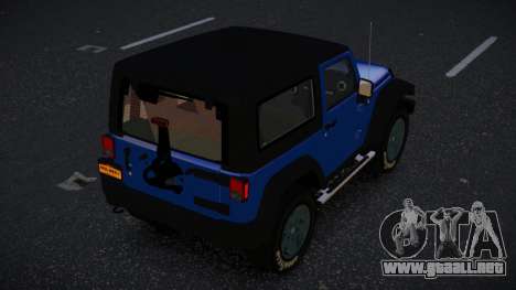 Jeep Wrangler Yuledo para GTA 4