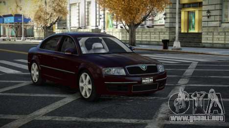 Skoda Superb Vinqego para GTA 4