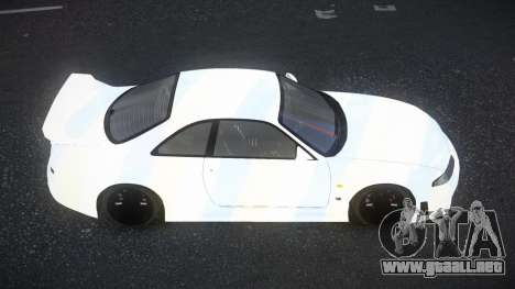 Nissan Skyline R33 GT-R Baslly S7 para GTA 4