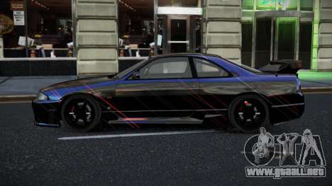 Nissan Skyline R33 GT-R Baslly S1 para GTA 4