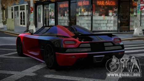 Koenigsegg Agera Brija S3 para GTA 4