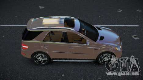 Mercedes-Benz ML63 AMG Baqnado para GTA 4
